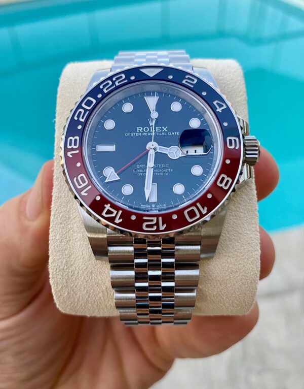 Rolex Gmt Master II Pepsi on Jubilee Ref. 126710 - 2020 unworn.
