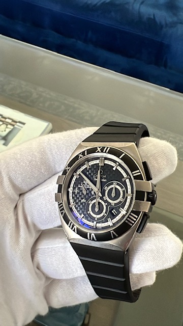 Omega Mission Hills World Cup Double Eagle Constellation Titanium - Location Cape Town
