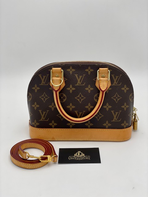 LOUIS VUITTON Monogram Canvas Alma BB Bag