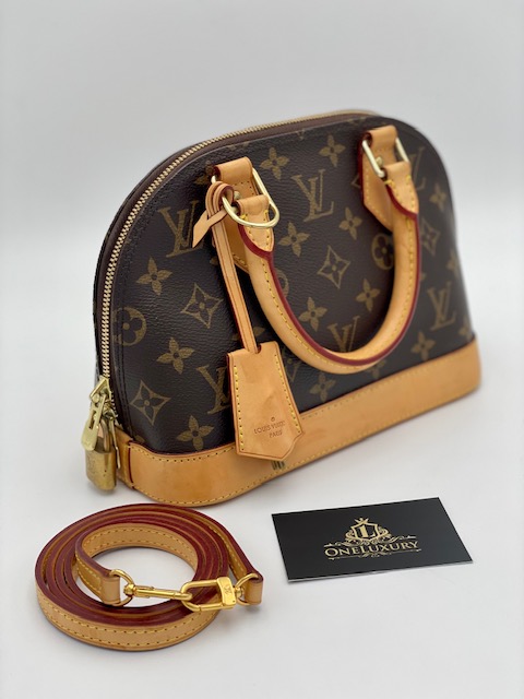LOUIS VUITTON Monogram Canvas Alma BB Bag