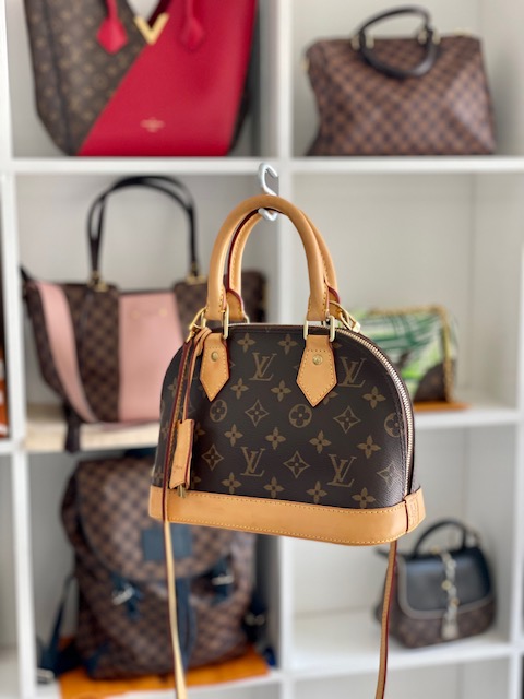 LOUIS VUITTON Monogram Canvas Alma BB Bag