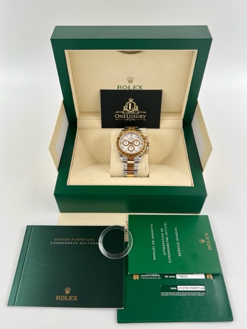 Rolex Cosmograph Daytona Steel and Gold 116523 with rare APH dial