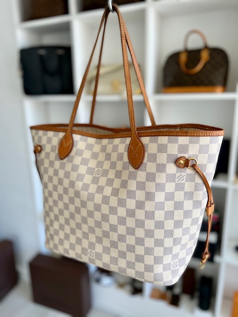 Louis Vuitton Neverfull Damier Azur MM