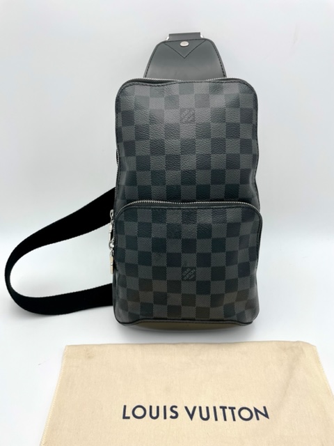 Louis Vuitton Avenue Sling Bag Damier Graphite