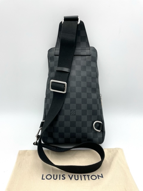 Louis Vuitton Avenue Sling Bag Damier Graphite