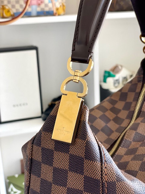 Louis Vuitton Damier Ebene Portobello PM Shoulder Bag