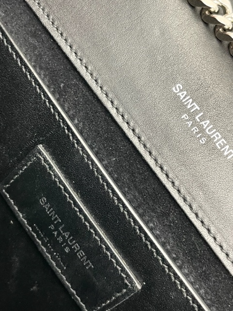 YSL Kate Medium bag with tassel and interlocking YSL initials