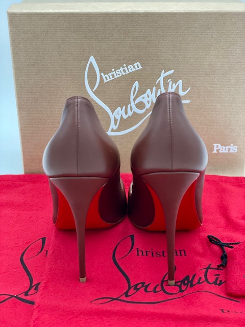 CHRISTIAN LOUBOUTIN So Kate 120 leather pumps (NEW) Size 39