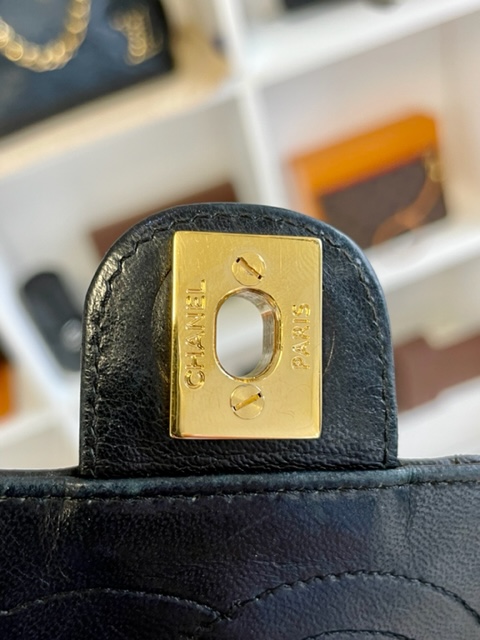 Chanel Single Flap Purse (1984) Karl Lagerfeld