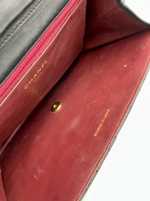 Chanel Single Flap Purse (1984) Karl Lagerfeld