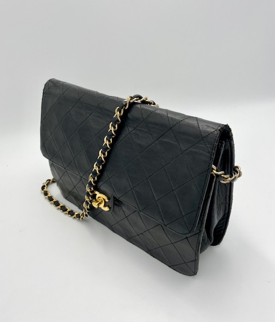 Chanel Single Flap Purse (1984) Karl Lagerfeld