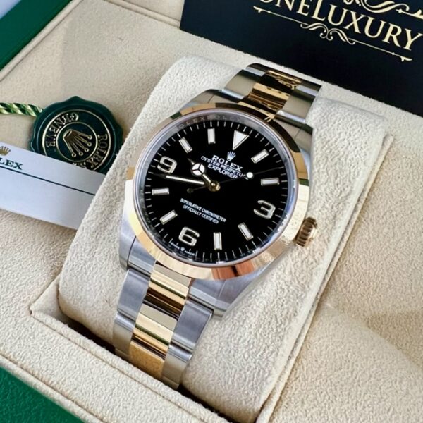 Rolex Explorer I 36mm Two Tone 124273 Unworn 2022 NEW RELEASE - Location Cape Town