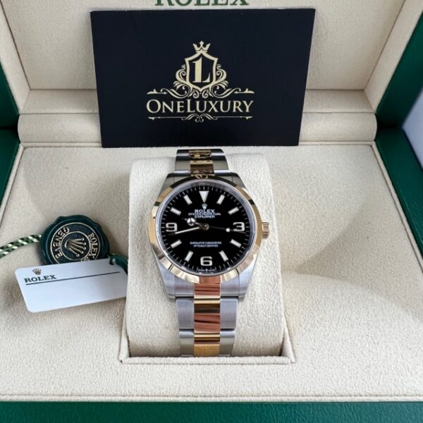 Rolex Explorer I 36mm Two Tone 124273 Unworn 2022 NEW RELEASE - Location Cape Town