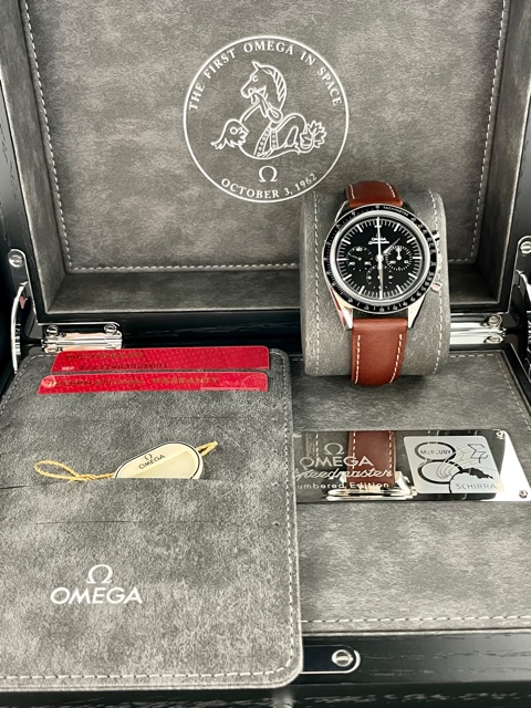Omega Speedmaster Moonwatch Chronograph "First Omega in Space"