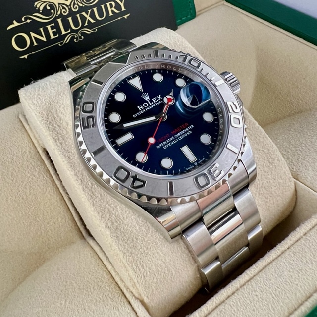 Rolex Yacht-Master Steel & Platinum blue dial Ref. 126622