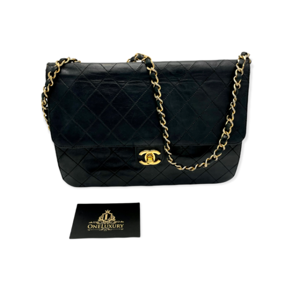 Chanel Single Flap Purse (1984) Karl Lagerfeld