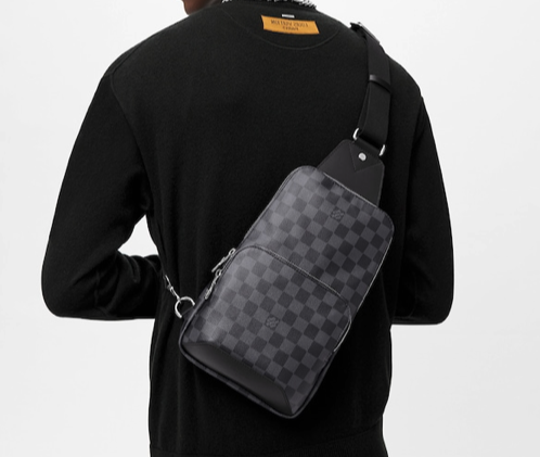 Louis Vuitton Avenue Sling Bag Damier Graphite