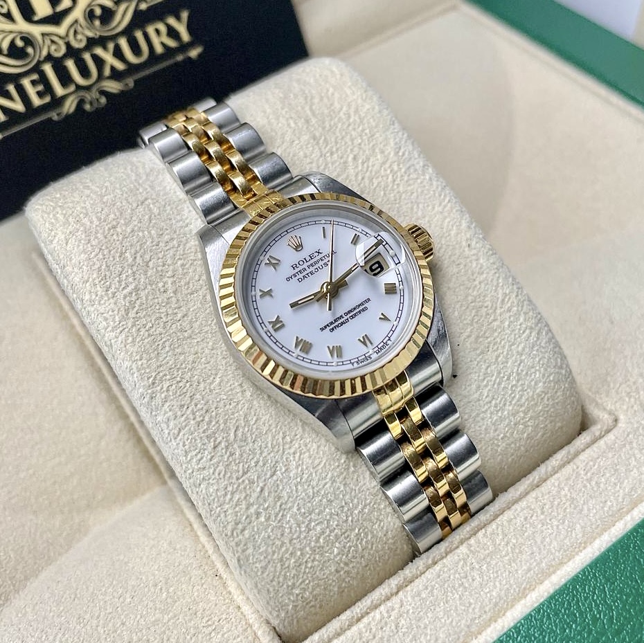 Rolex Datejust 26mm Steel Yellow Gold Ladies ref. 69173
