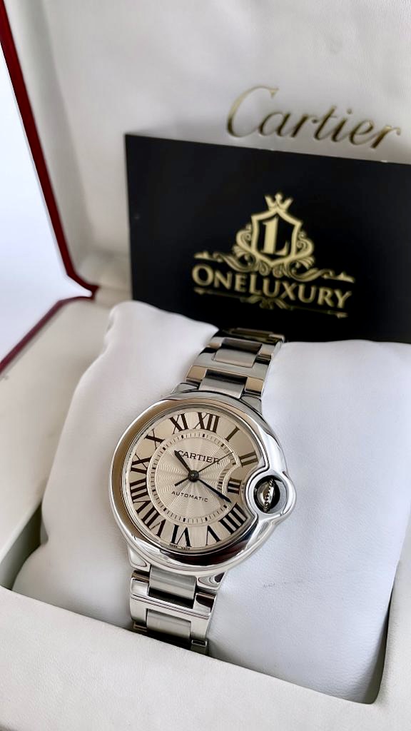 Cartier Ballon Bleu 33mm Stainless Steel - Automatic