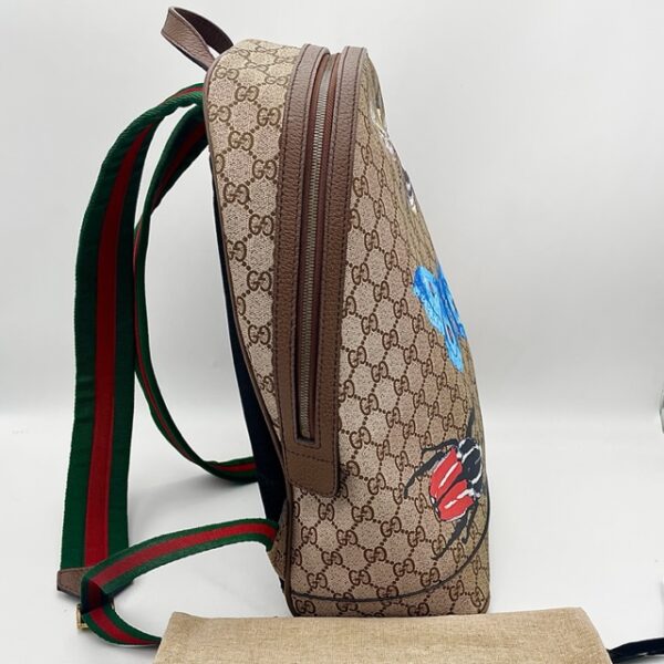 Gucci GG Supreme Insect Print Backpack