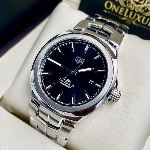 TAG Heuer WBC2110.BA0603 - Link Calibre 5 Automatic Black Dial