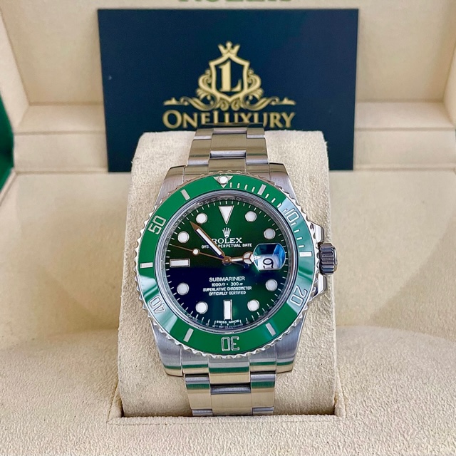 Rolex Submariner 'Hulk' 116610LV - Highly Collectible