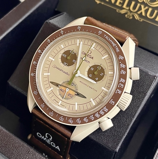 SWATCH X OMEGA BIOCERAMIC MOONSWATCH MISSION TO SATURN SO33T100
