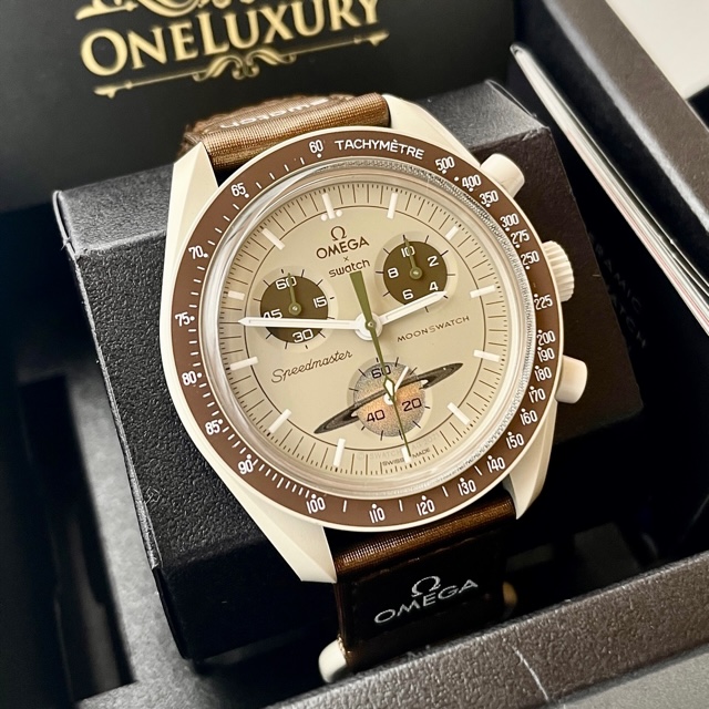 SWATCH X OMEGA BIOCERAMIC MOONSWATCH MISSION TO SATURN SO33T100