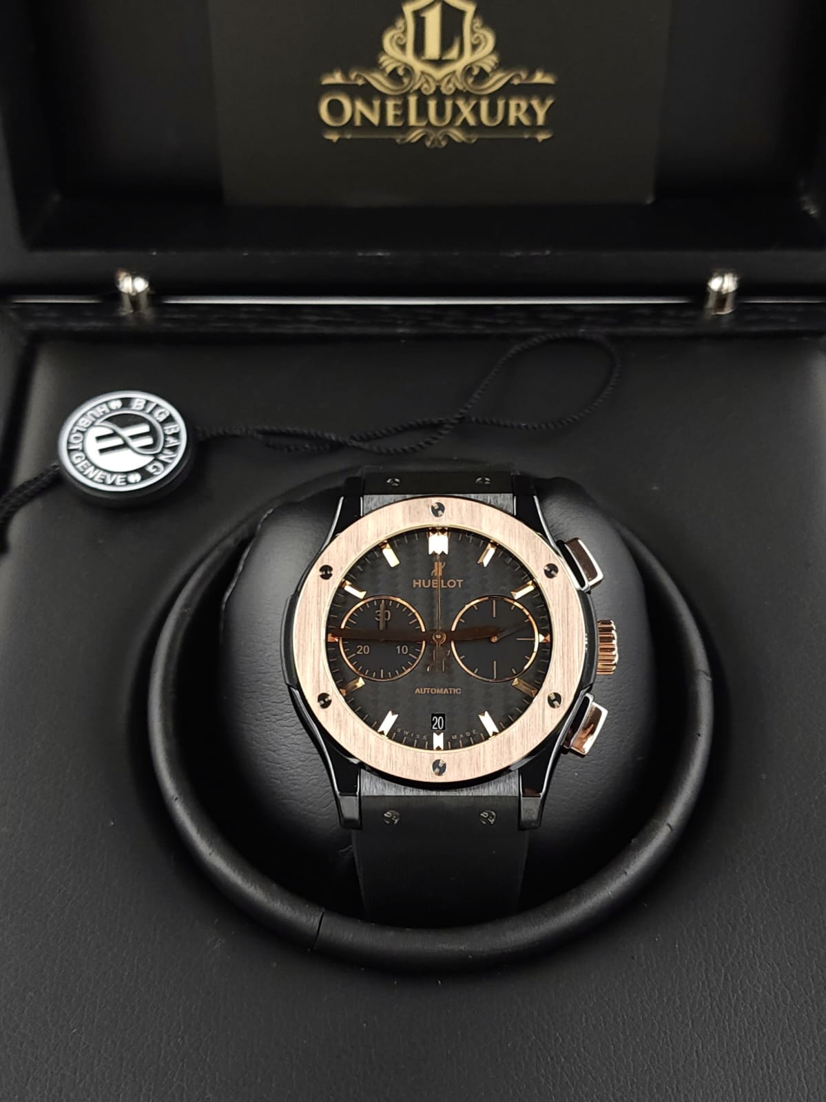 CLASSIC FUSION CHRONOGRAPH CERAMIC KING GOLD 45mm