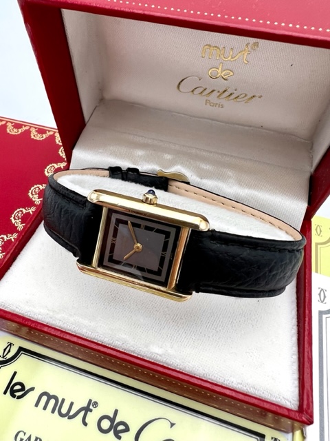 Cartier Tank Must Vermeil, Model Number W1014054
