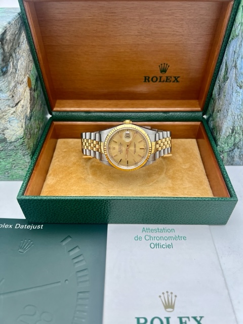 Rolex Datejust 36 ref. 16233 Champagne Dial - MINT CONDITION