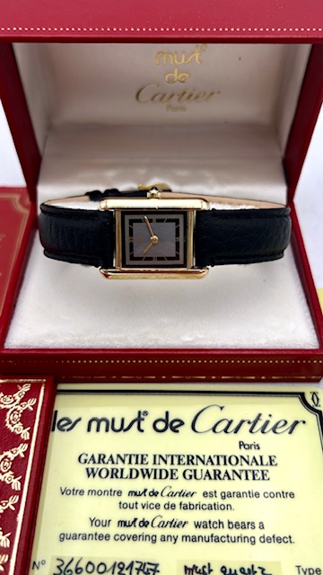 Cartier Tank Must Vermeil, Model Number W1014054