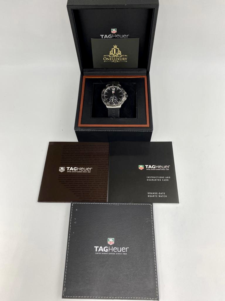 TAG Heuer Formula 1 Quartz Black Dial S/Steel 43mm WAU1110