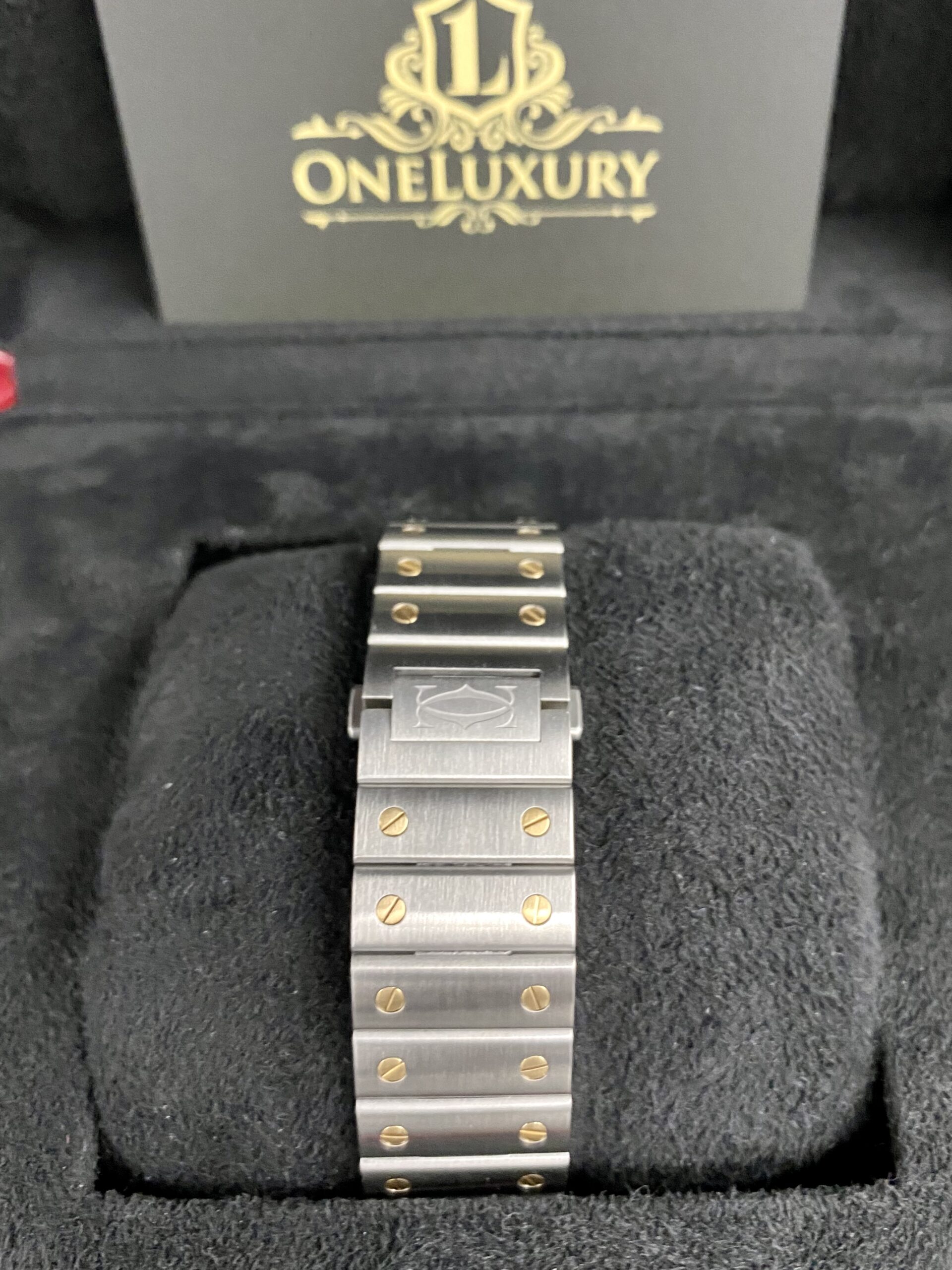 Cartier Santos de Cartier Large W2SA0009 in Yellow Gold & Steel
