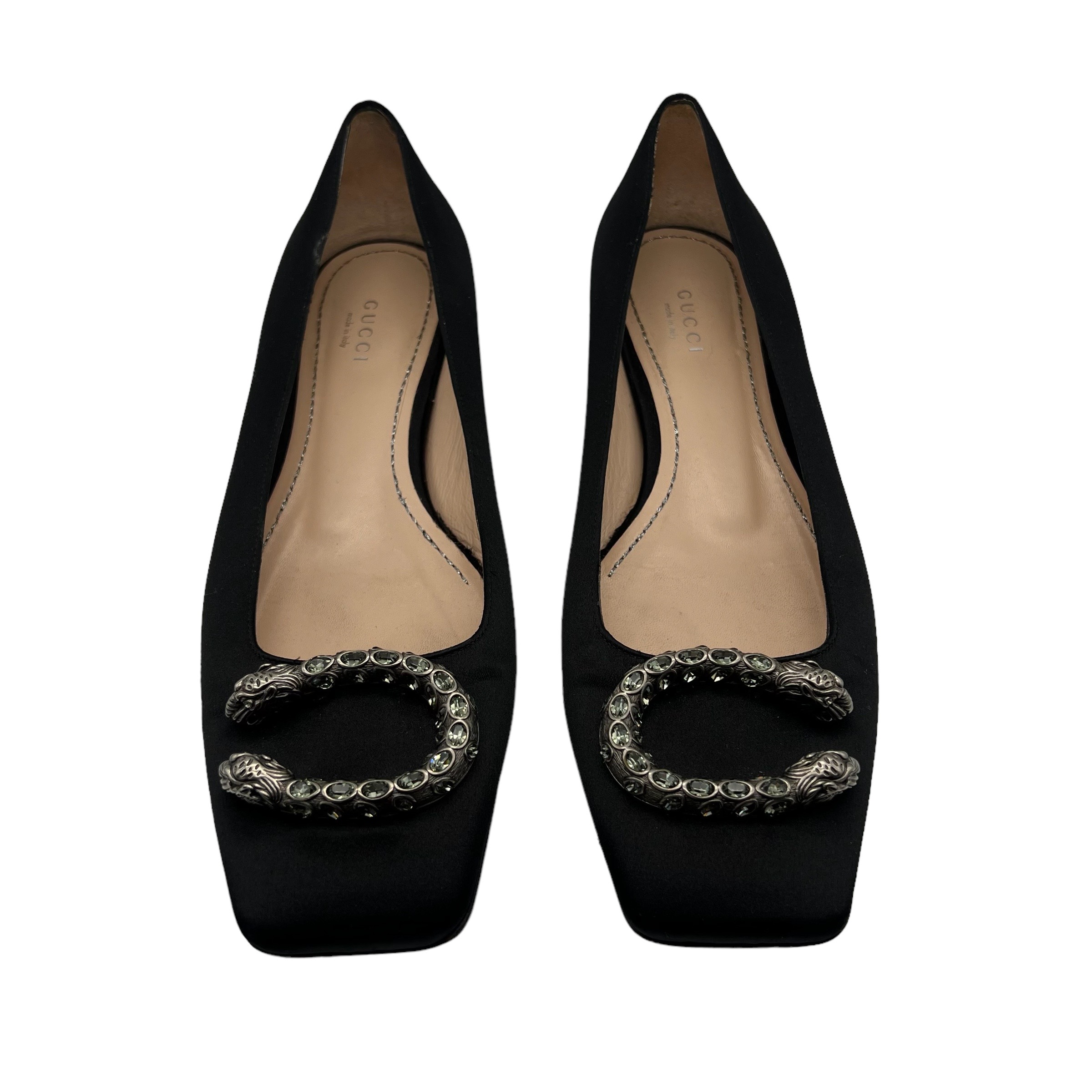 Gucci Ballet Flats Black Suede EU size 38,5