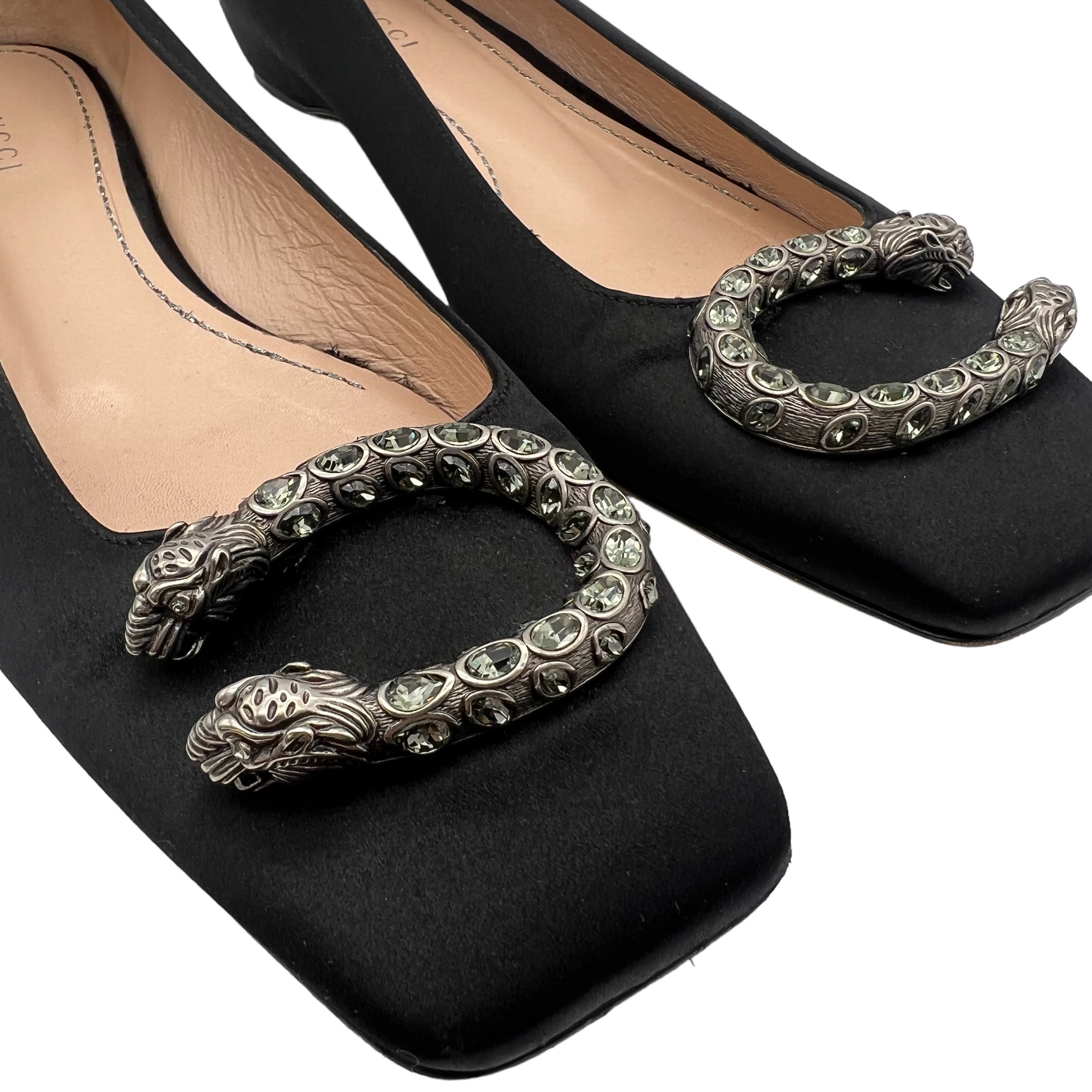 Gucci Ballet Flats Black Suede EU size 38,5