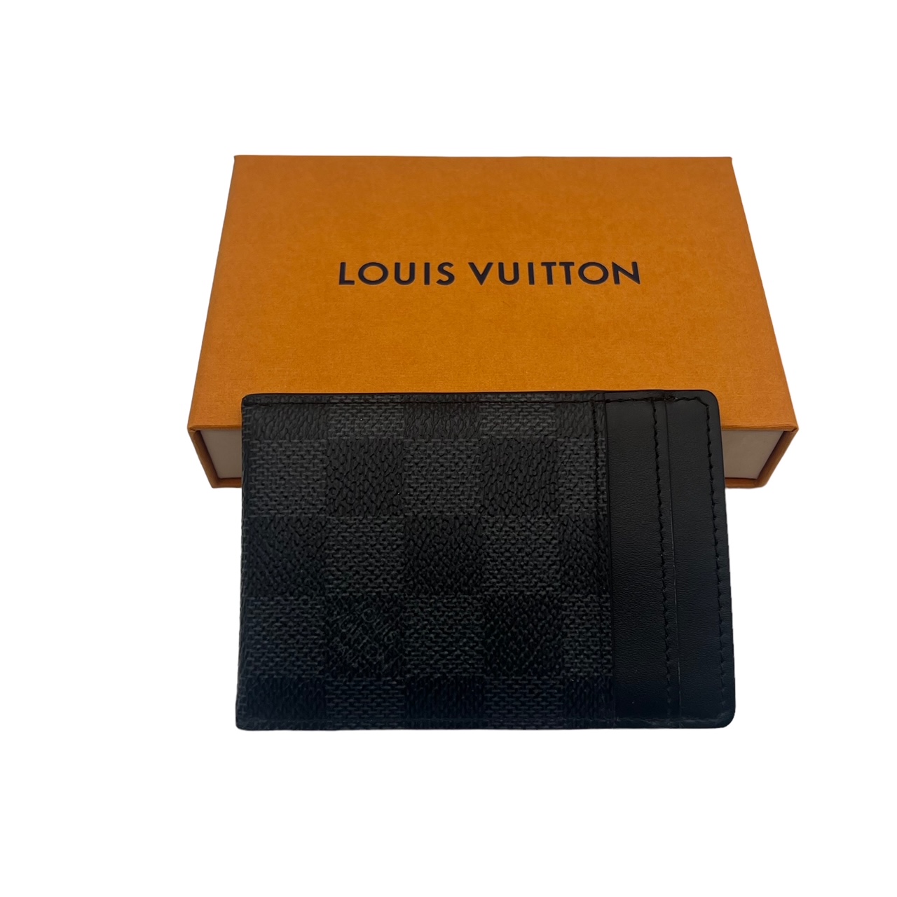 Louis Vuitton Card Holder Pince Damier Graphite
