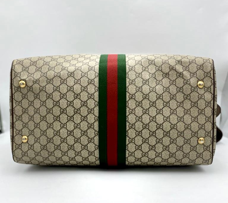 Gucci Gucci Savoy Medium canvas duffel bag