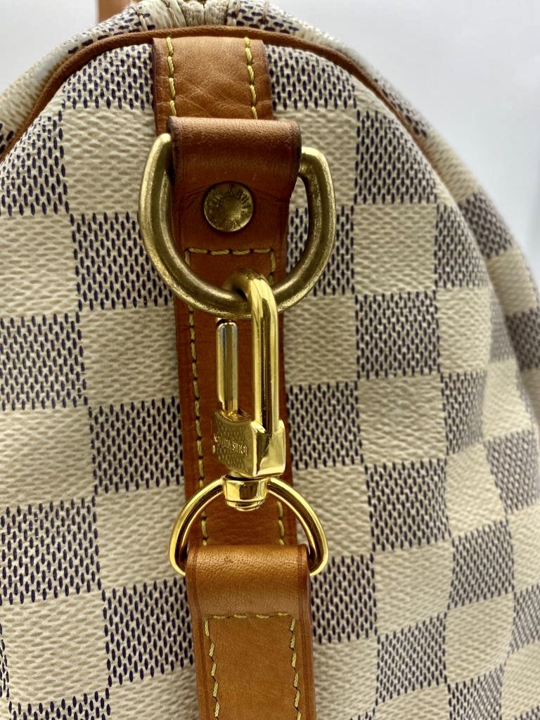 Louis Vuitton Speedy 25 Damier Azur Bandouliere