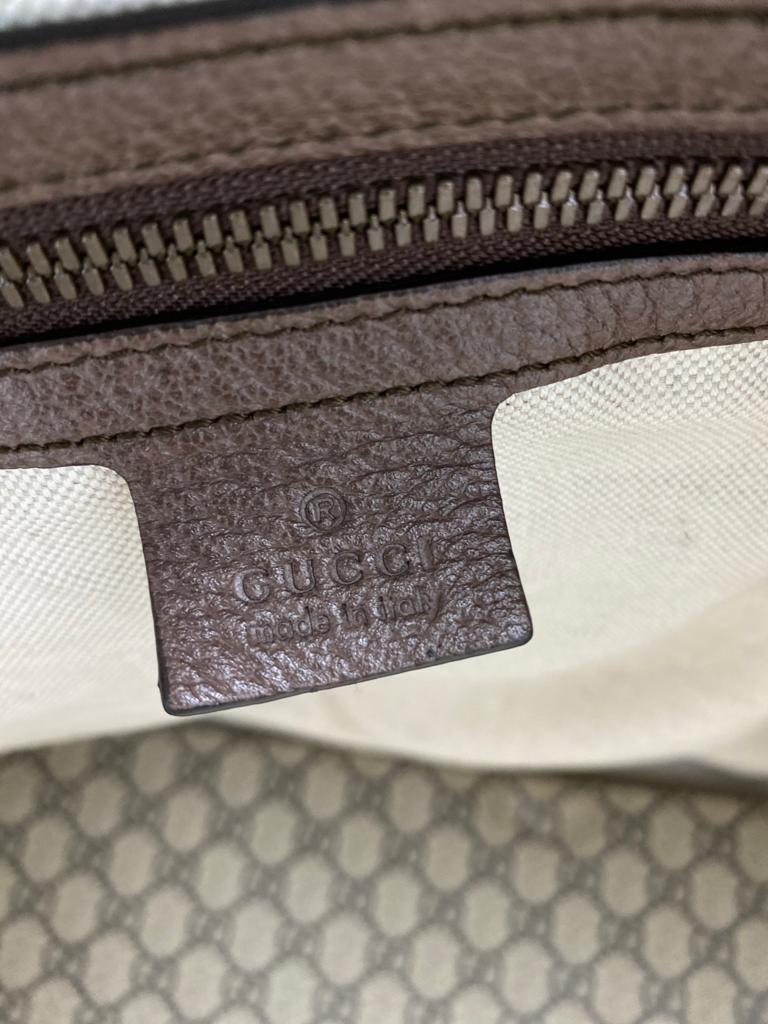 Gucci Gucci Savoy Medium canvas duffel bag