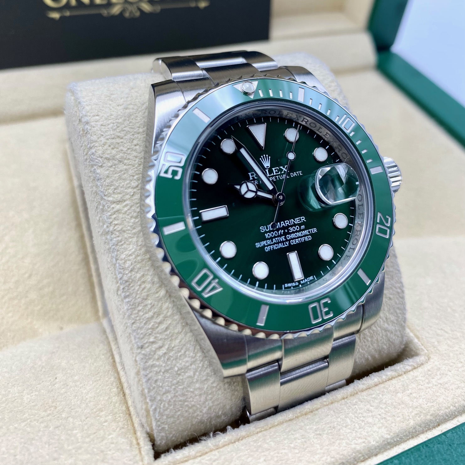 Rolex Submariner Date Hulk Ref. 116610LV