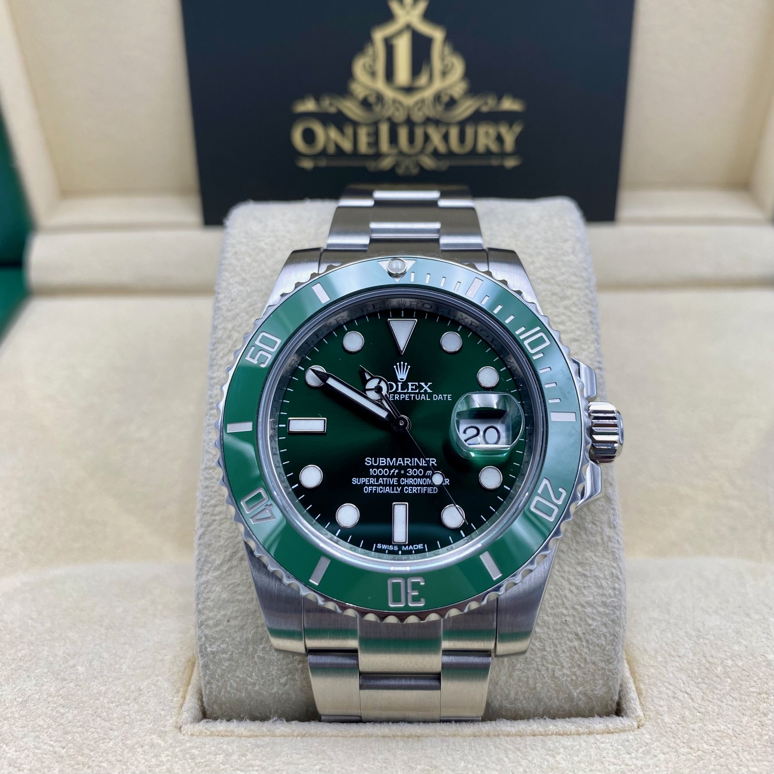 Rolex Submariner Date Hulk Ref. 116610LV