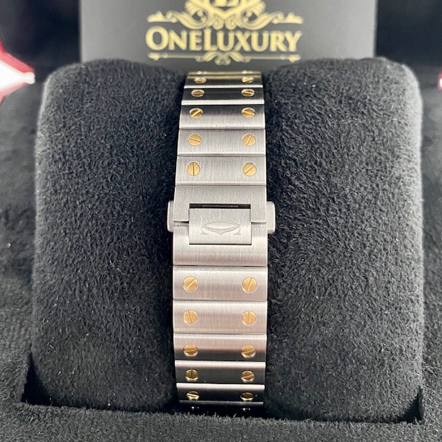 Cartier Santos De Cartier W2SA0016 Medium 18k Gold & Steel
