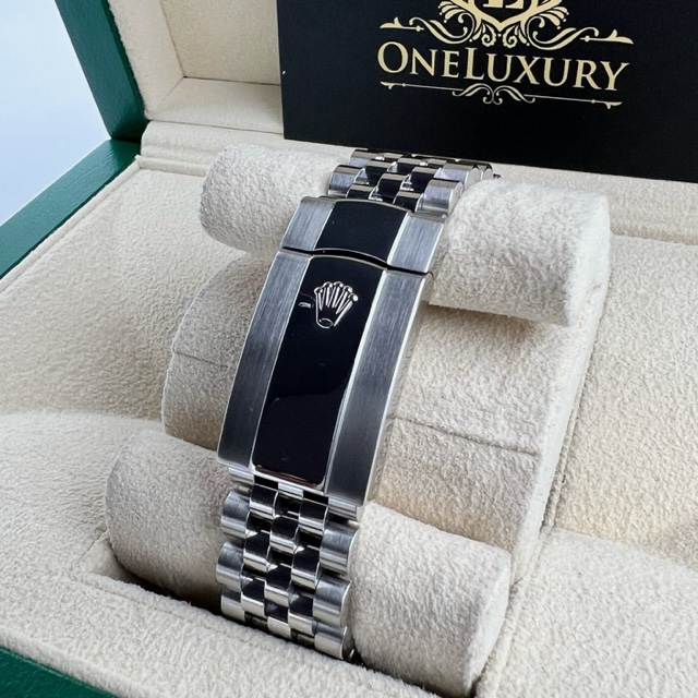 Rolex Datejust 36 Blue Diamond Factory Set Dial