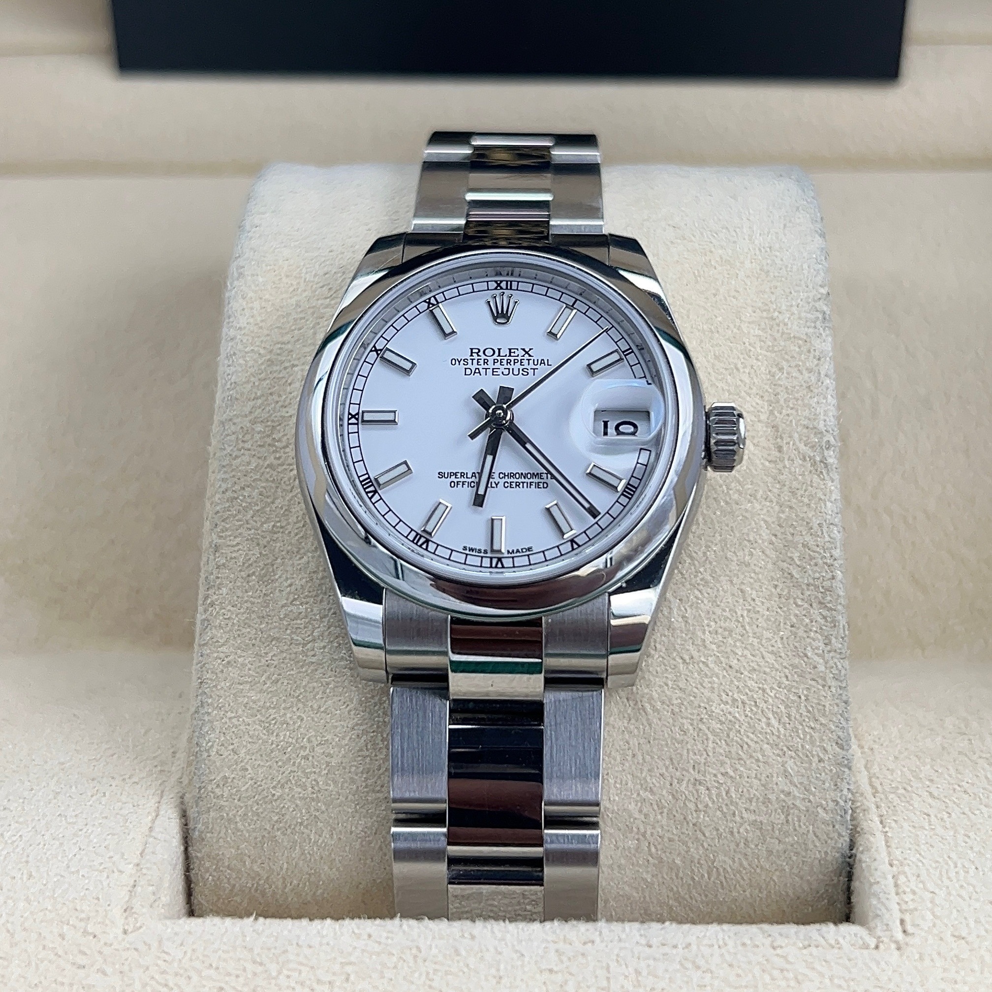 Rolex Datejust 31mm White Dial Ref. 178240 - Full set