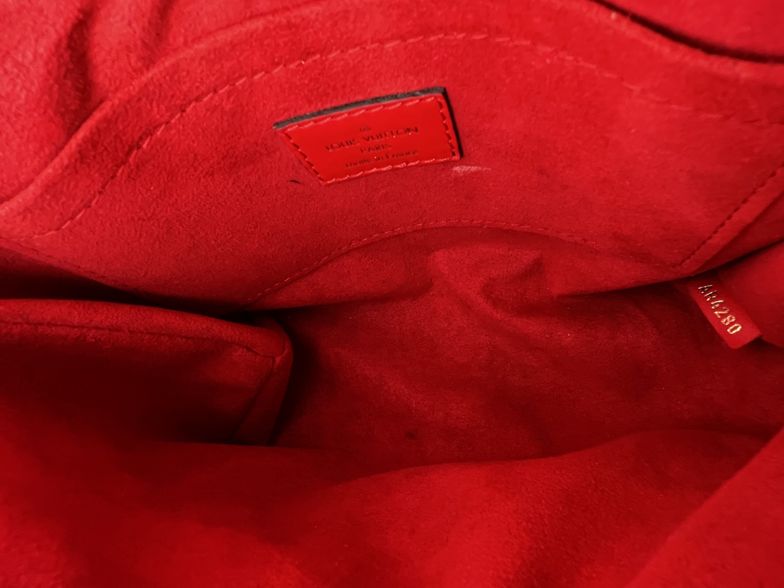 Louis Vuitton Monogram Locky BB Coquelicot
