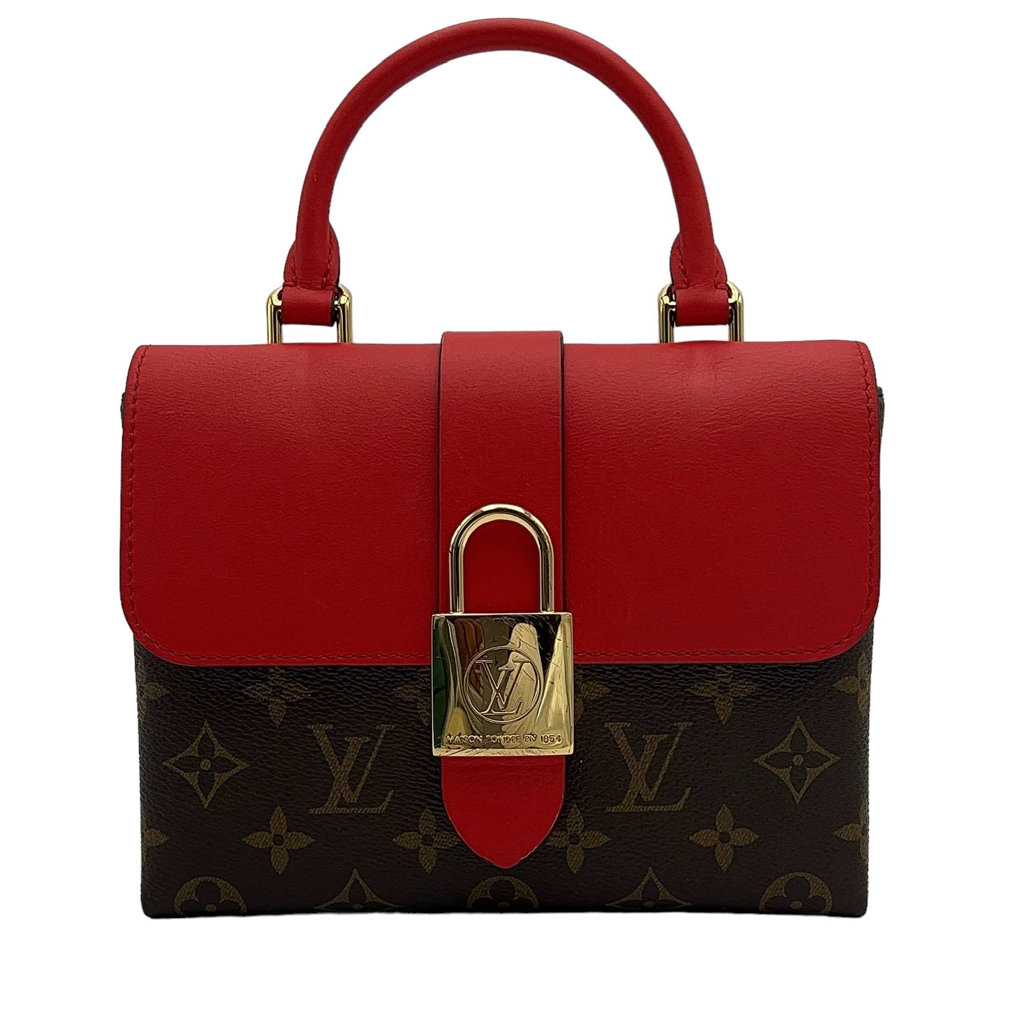 Louis Vuitton Monogram Locky BB Coquelicot