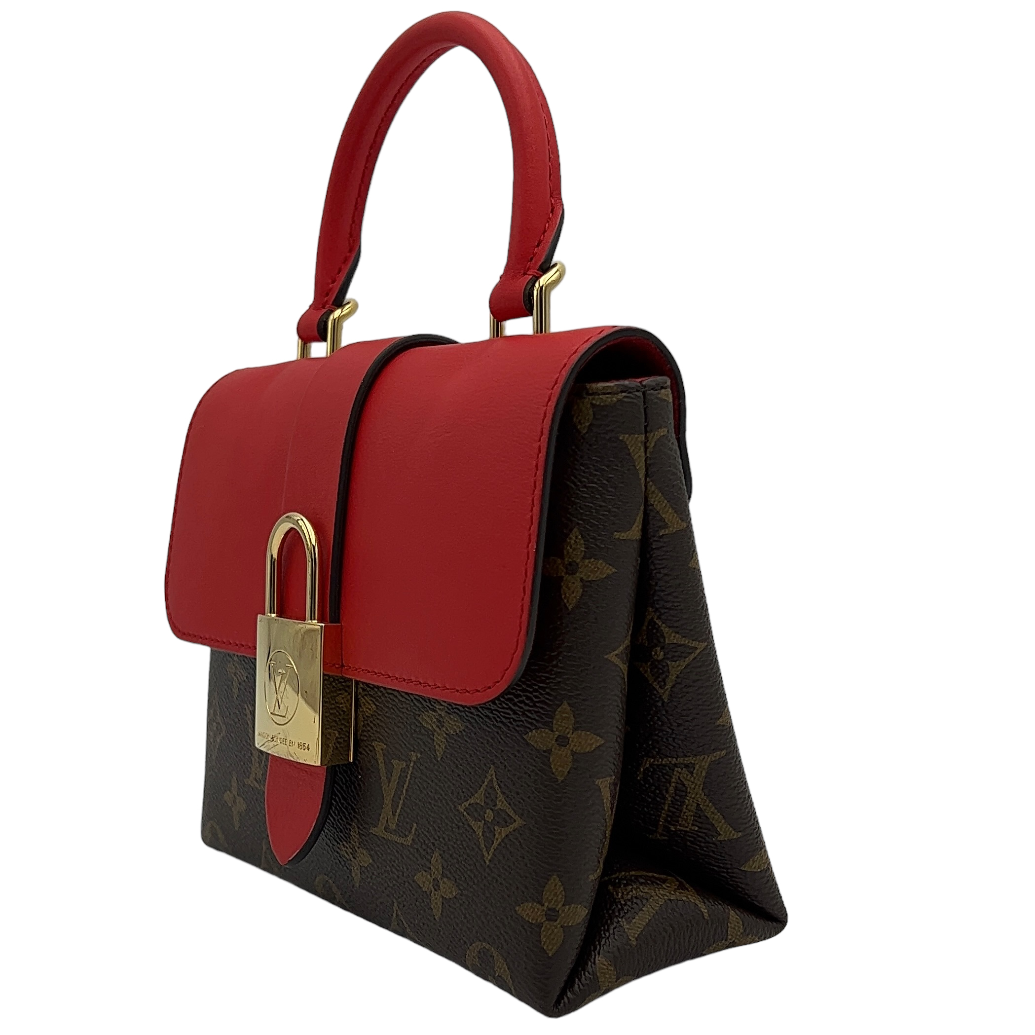 Louis Vuitton Monogram Locky BB Coquelicot