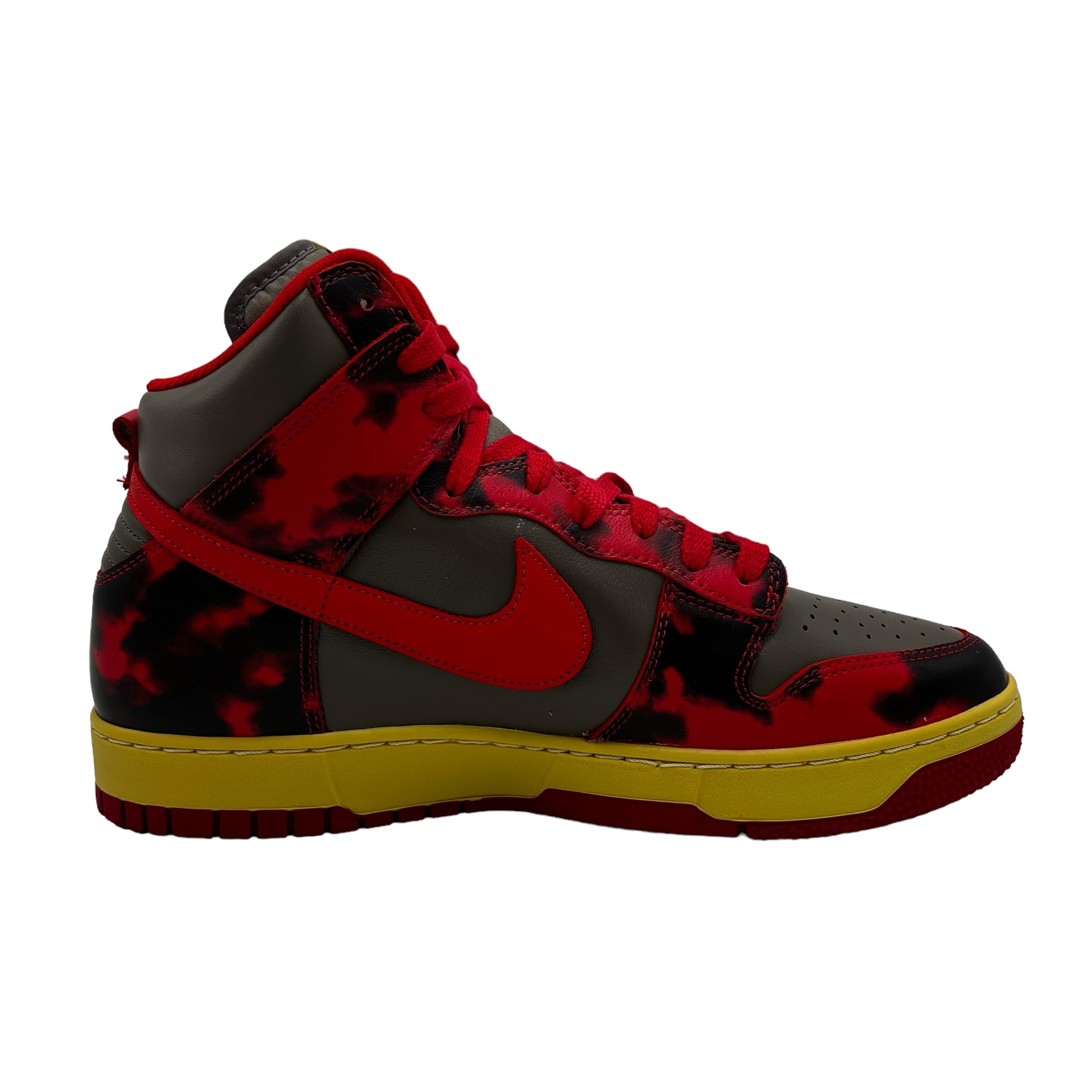 Nike Dunk High 1985 Red Acid Wash Size 10