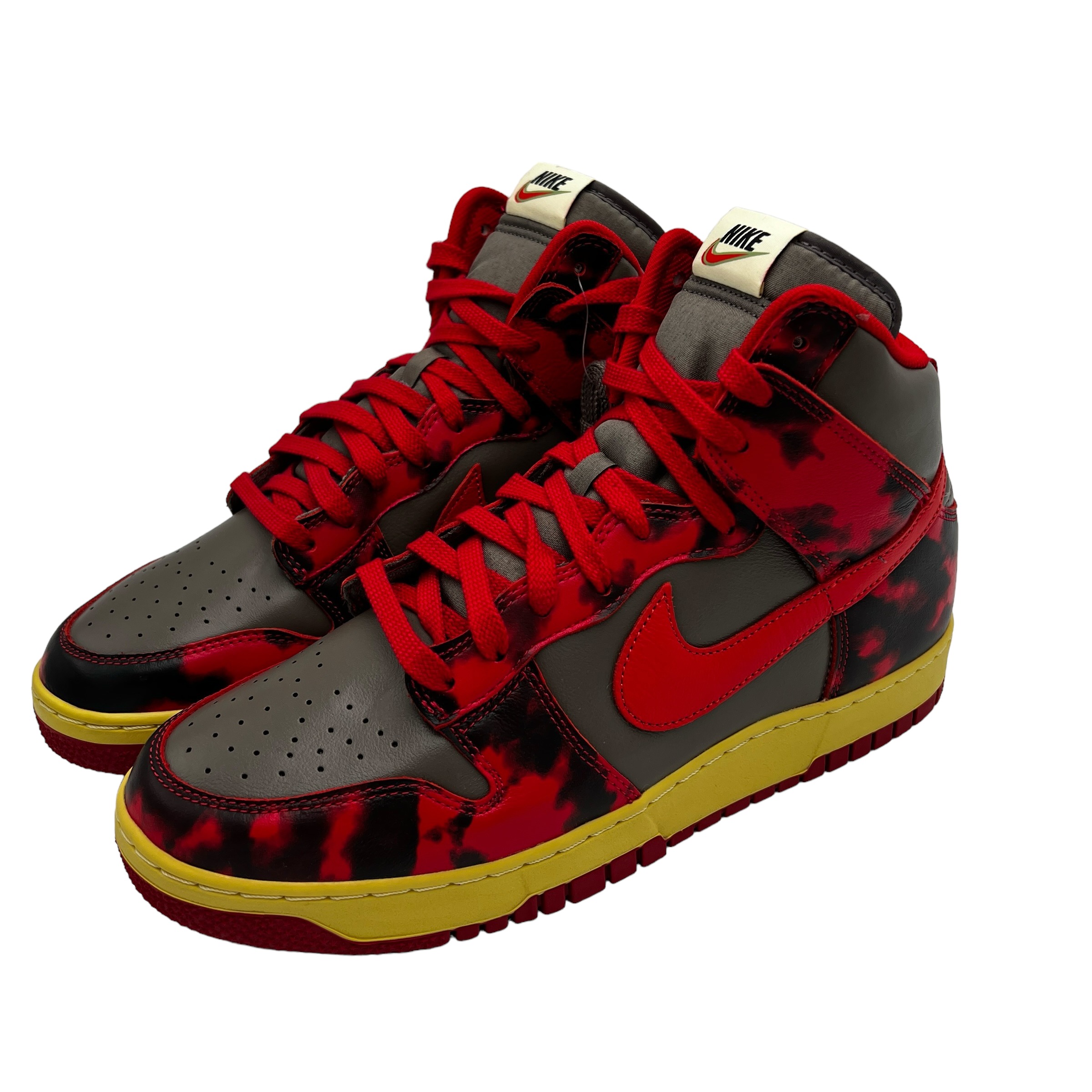 Nike Dunk High 1985 Red Acid Wash Size 10